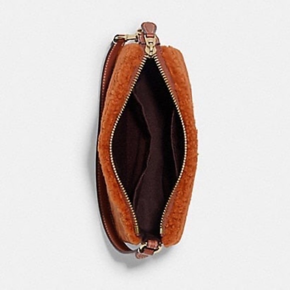 Coach Notila 19 In Shearling With Coach Motif - Picture 2 of 11